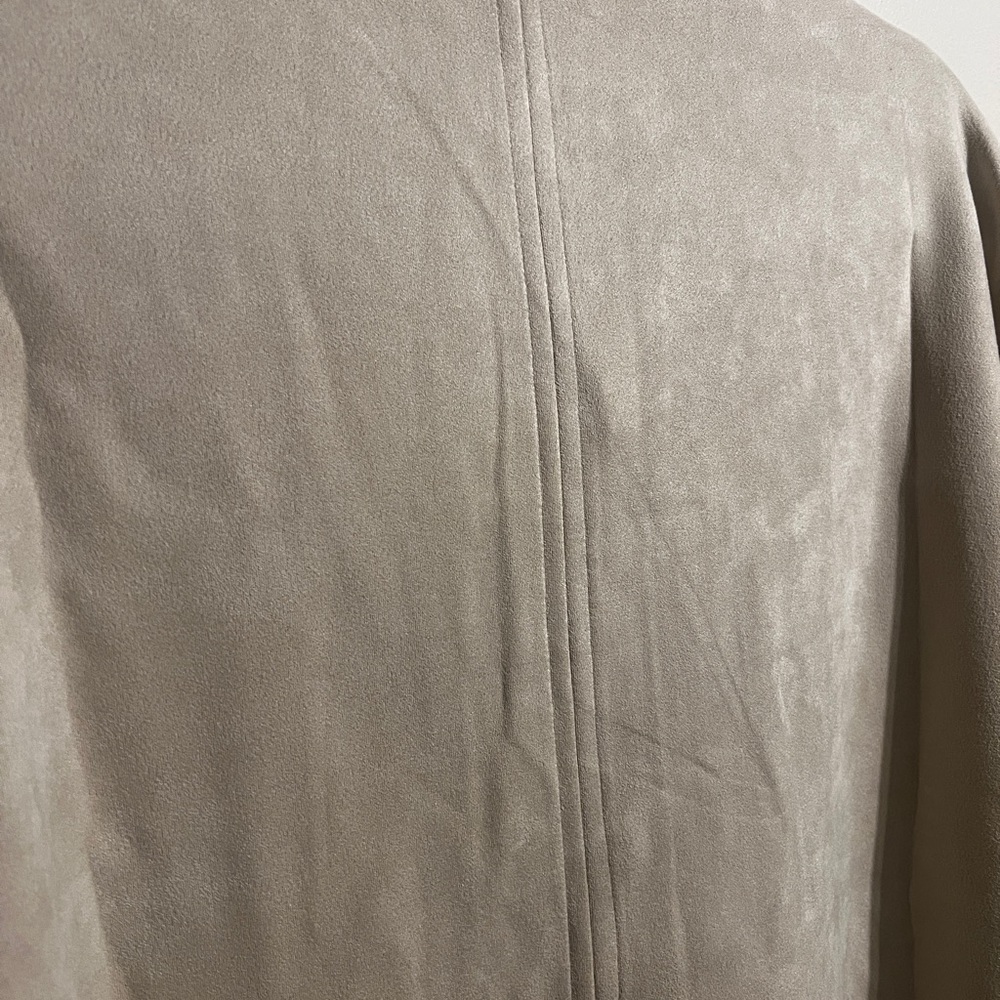 Mystree Beige Button-Down Shacket NWT - image 7